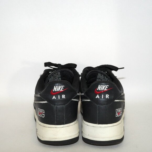 Vintage 2003 Nike Air Force 1 NYC New York Black White Mens US 11 *Damaged Soles - Picture 8 of 10